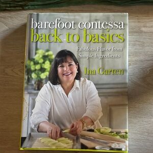 Back to Basics Cookbook by Ina Garten - Green and White Cover